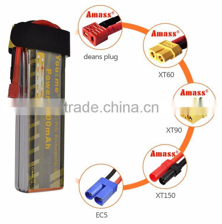High performance 3000mah 11.1V 35C lithium rechargeable battery for UAV/drone