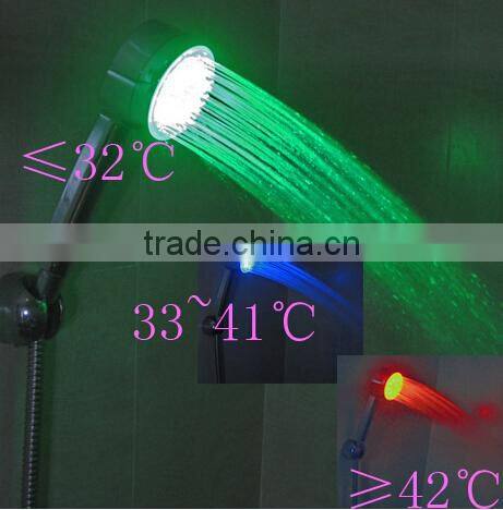 LED Temperature Shower Head
