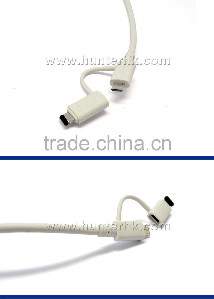 Multi-function Data Line 2 in 1 Cable For iPhone 6 & Micro
