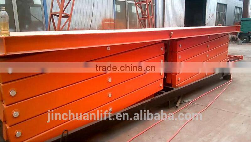 stationary hydraulic garage car scissor lift