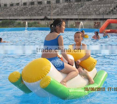 hot sale inflatable banana boat floating games for adults