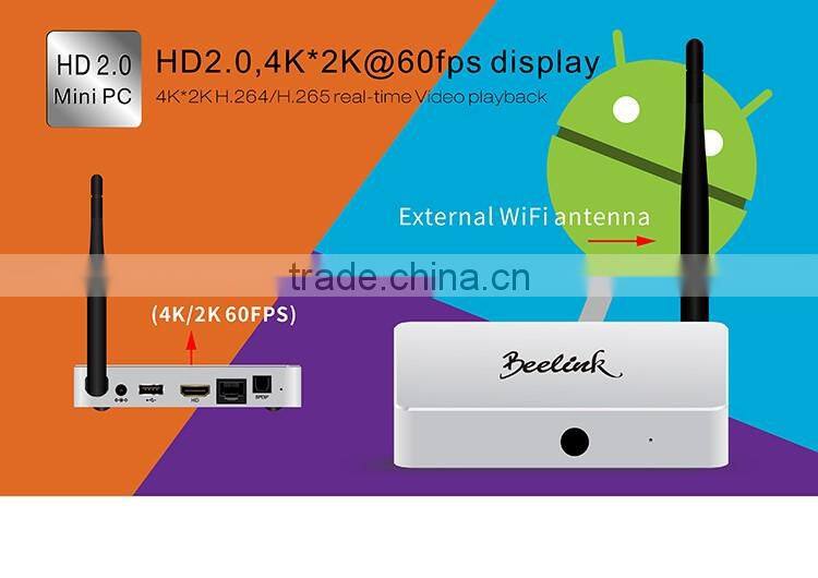 R68 TV Box RK3368 64Bits 4K*2K 1080P 2.4G/5G Wifi KODI/XBMC/Miracast/DLNA H.265 Streaming Media Player Remote Controller