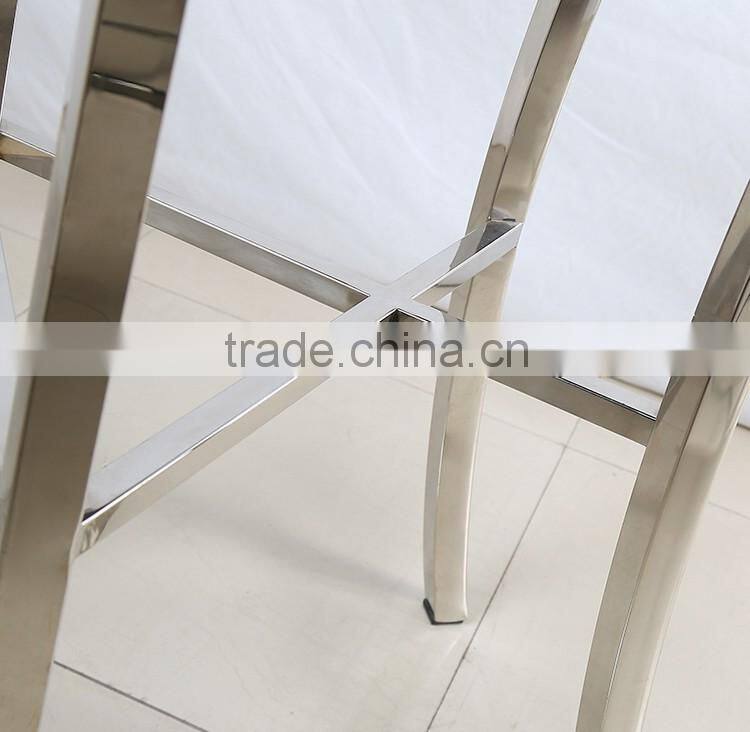High-grade stainless steel bar furniture bar chair