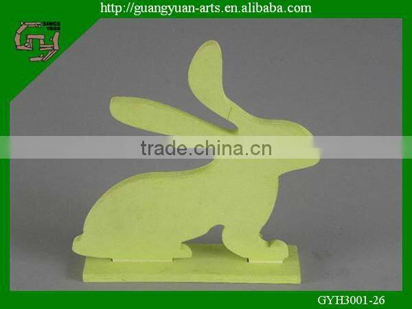 natural decorative Easter rabbit