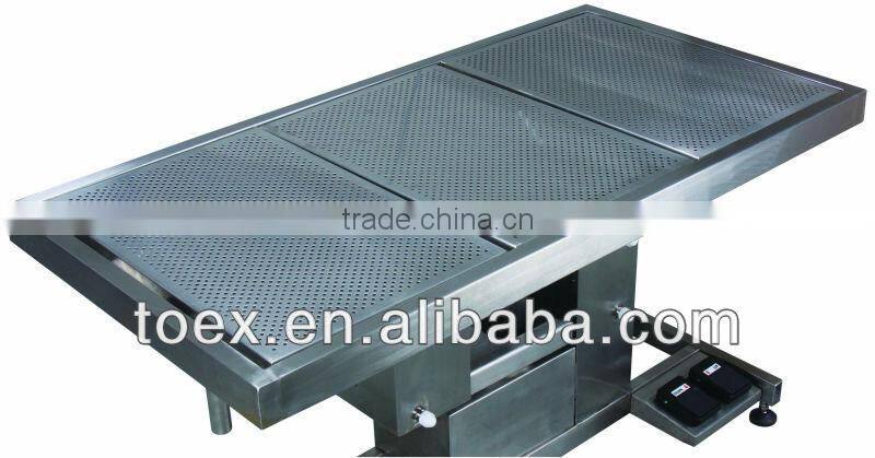 Stainless Steel Electric Lifting Veterinary Surgical Table FT-854