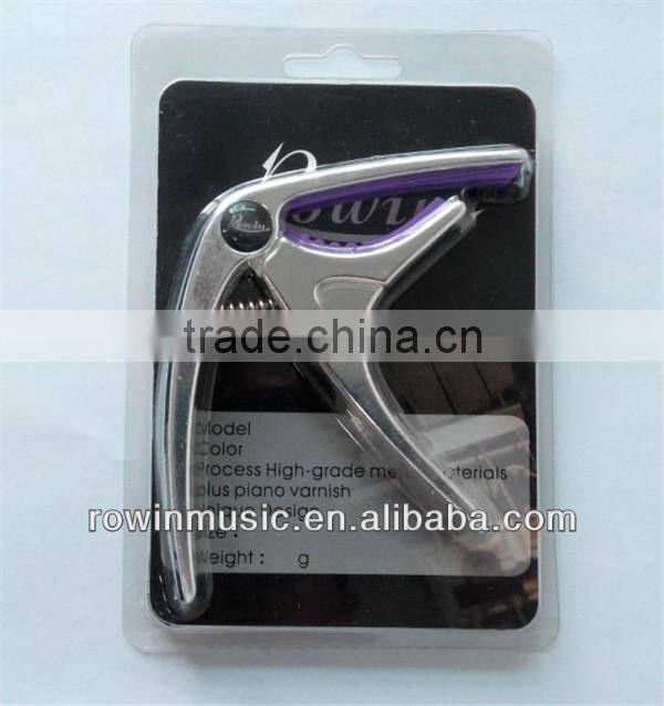 2014 Fashionable design acoustic guitar accessories capo