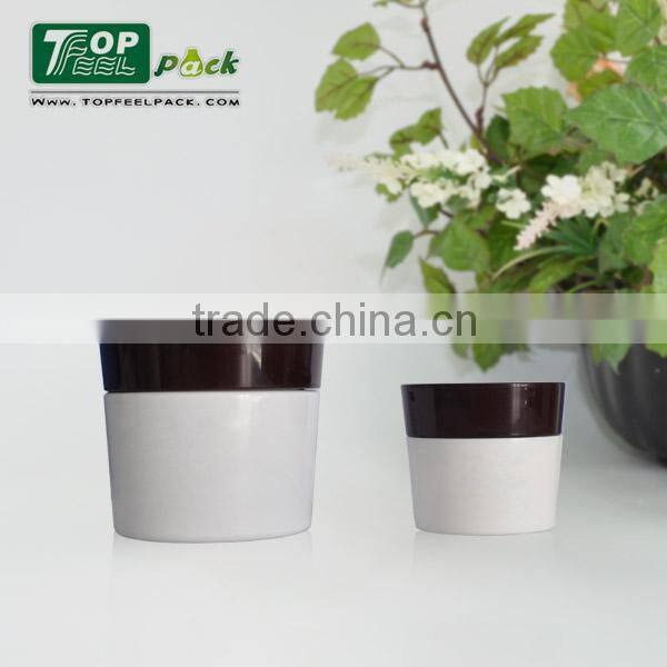 50ml Cosmetic Frosted Glass Empty Cream Jar