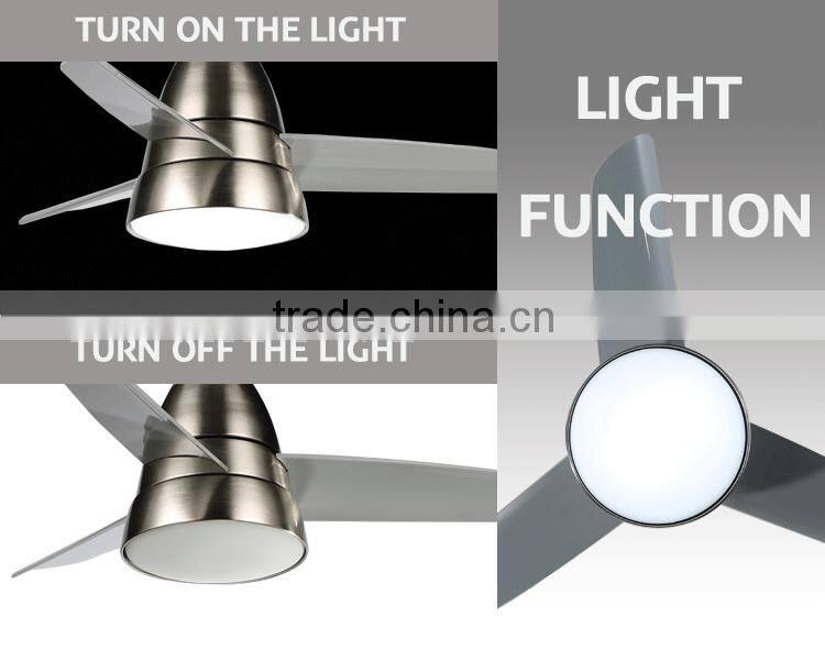 Plastic Blades Remote Switch 36'' Light Fan