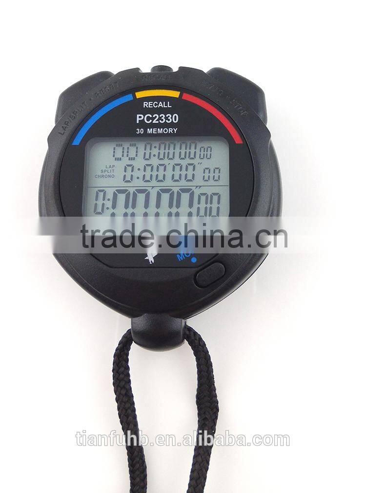 Electronic Large Display Sports Stopwatch With Promotion Price