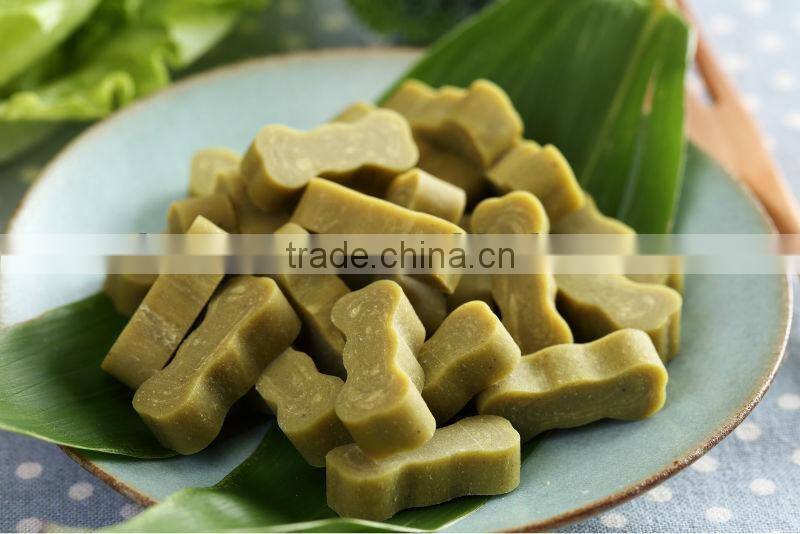 Chlorophyll flavor Small Bone Dental Chews pet product pet food for dog