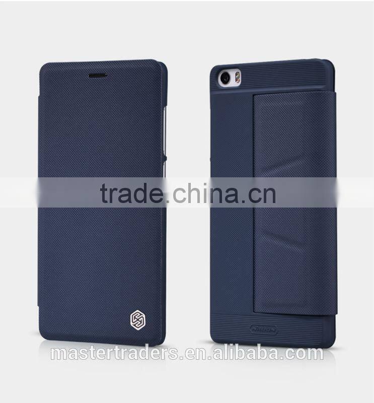 Original NILLKIN Ming Series Stand Holder Flip Wallet PU Leather Case With Card Slot For Xiaomi Note MT-3362