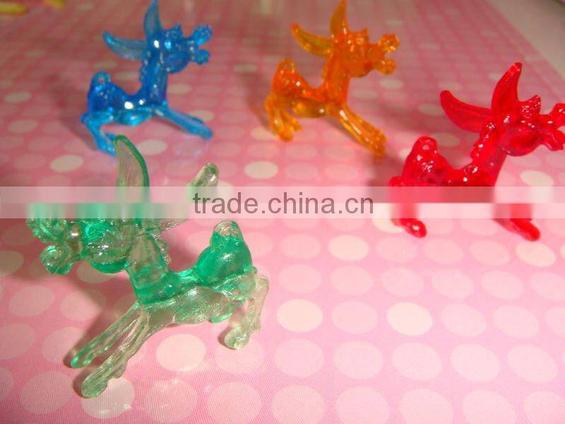 Deco VINTAGE make in china food grade rare plastic beefsteak cocktail markers