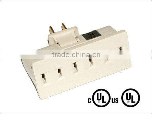 Factory LA-7 UL Listed 3 outlet swivel wall tap