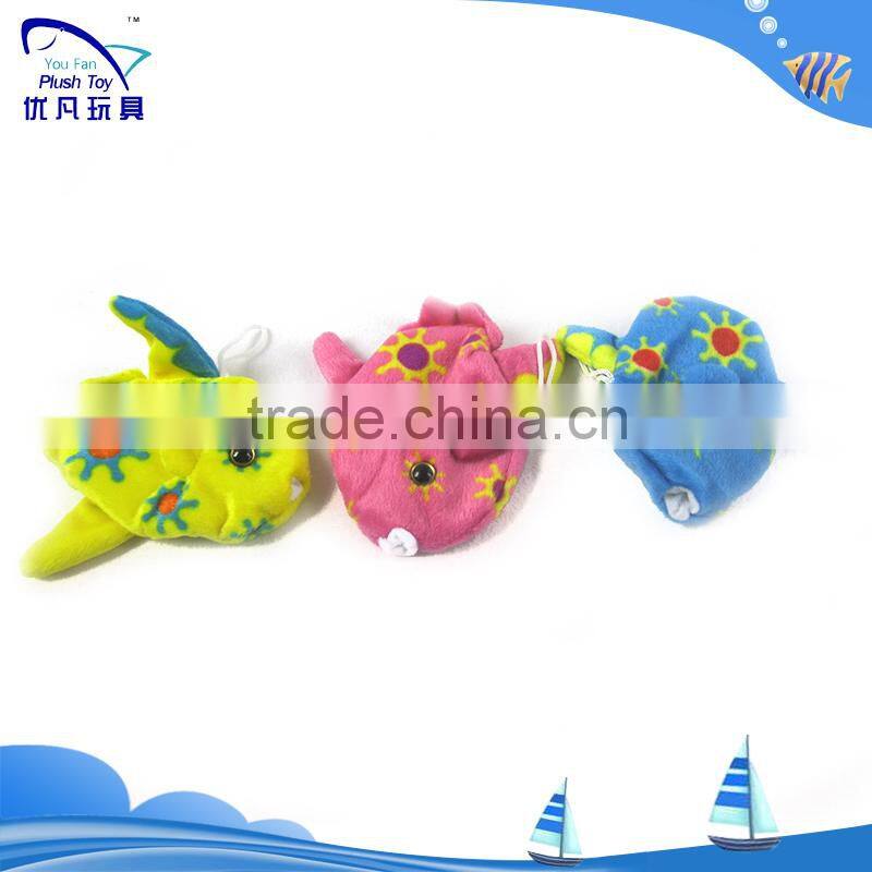 Hot selling sunfish plush growing water toys animal 2015 baby toy