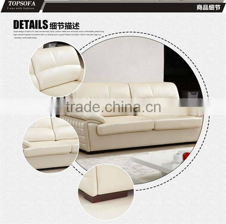 luxury classic european leather sectional sofa set