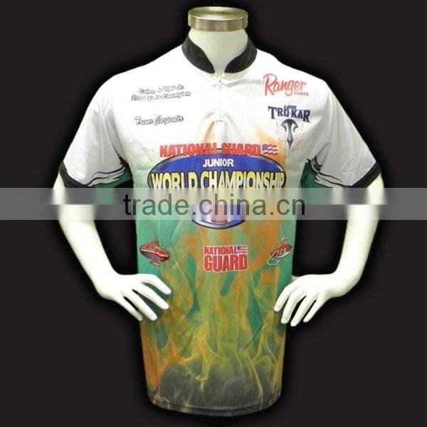 Mens fishing shirt tournament fishing jerseys blank fishing jersey