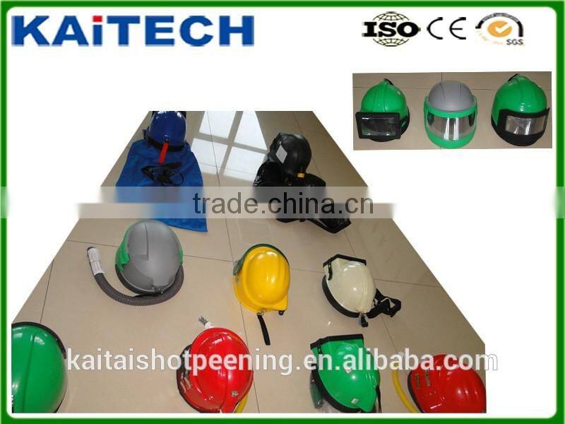 Sand blasting cap