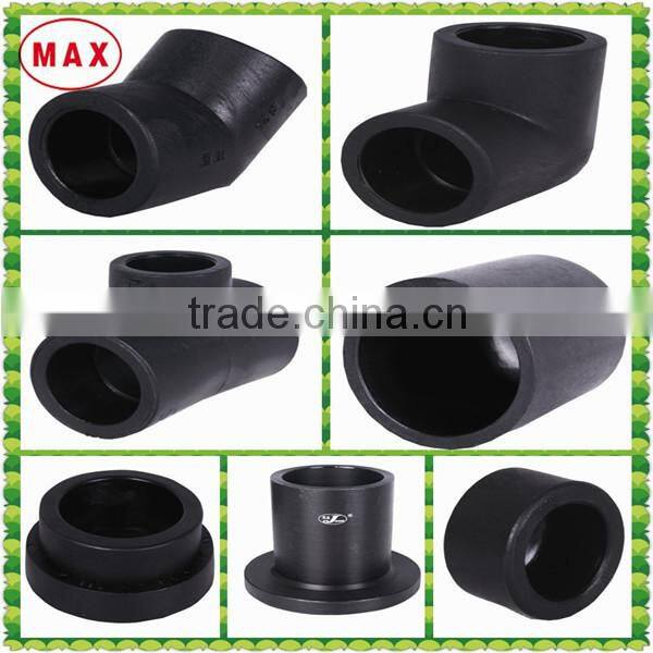 high quality polyethylene buried pe gas pipe and fittings
