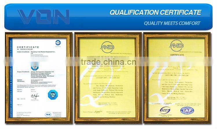 Hospital double Crank Manual nursing Bed