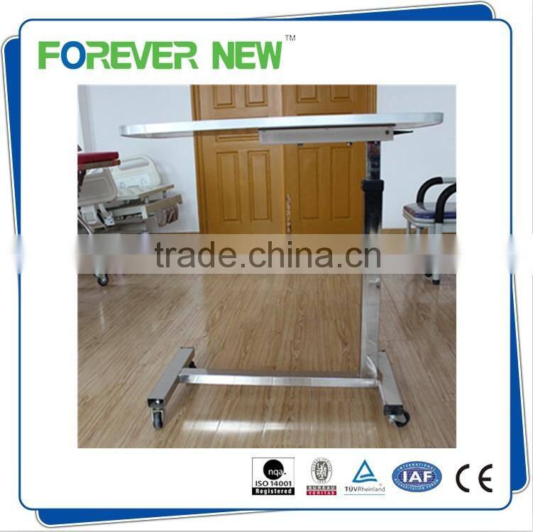 YXZ-022 Movable overbed table for hospital