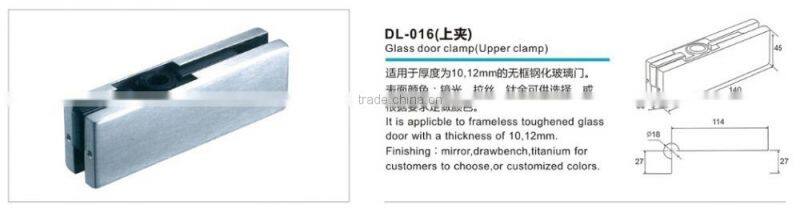 China Suppliers patch fitting for frameless glass door DL-016