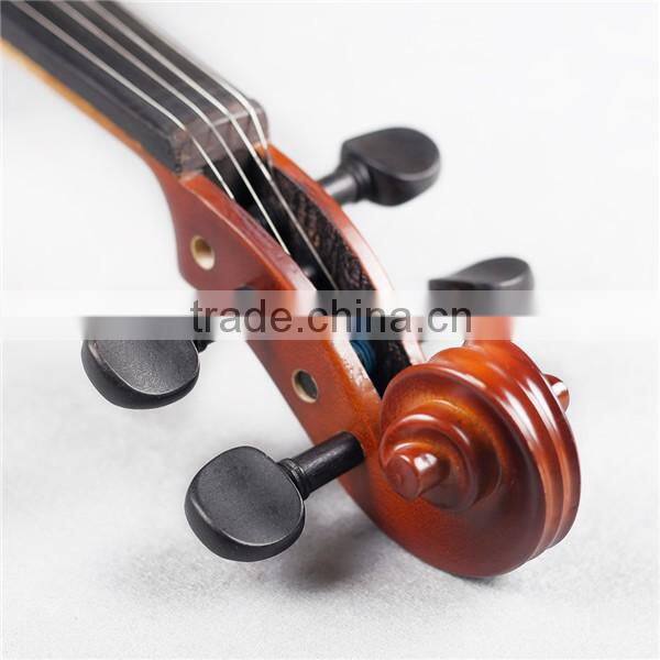 Customized Student Cheap Acoustic Violin Solid Wood Beginner Violin 4/4 3/4 1/4 With Case Bow Made in China