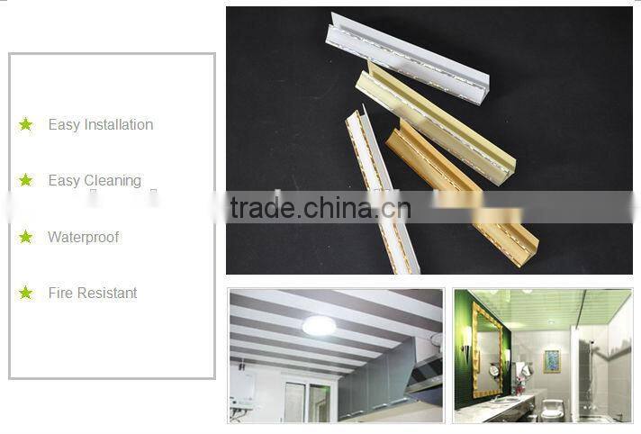 decoration material L type PVC corners