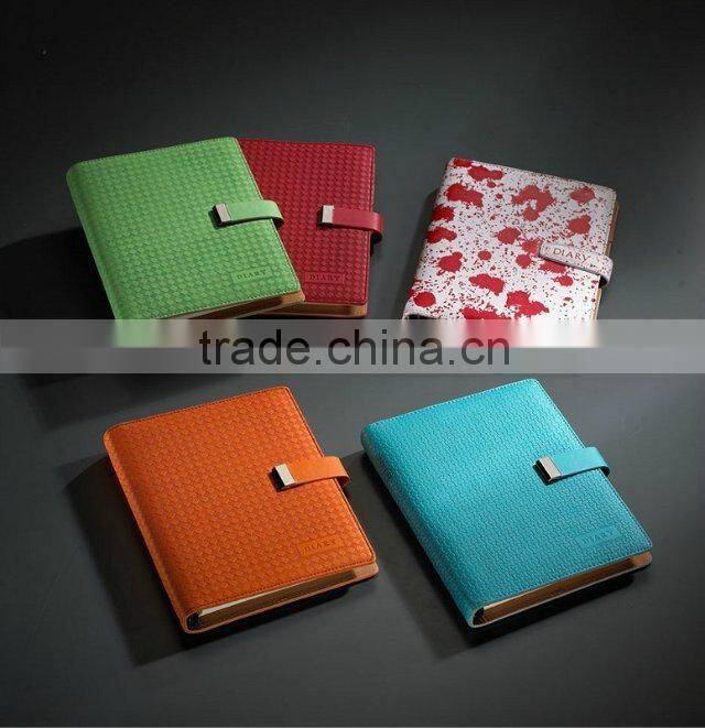 Customize A4 B5 A5 A6 PU Leather Notebook With Elastic Band
