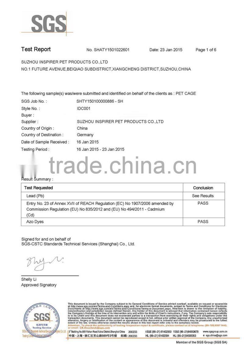 Easy Folding Pet Stroller with 4 wheel carts