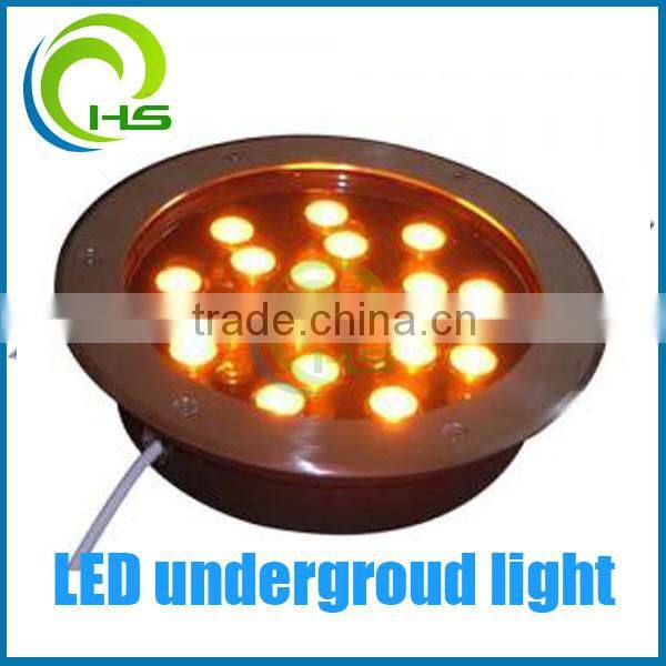 stainless steel garden light screw type 4w square low voltage stainless step light Led underground light