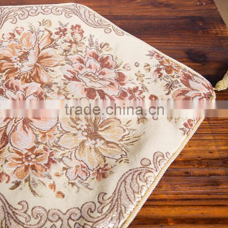 PLUS party washable table runner fine embroidery table runner
