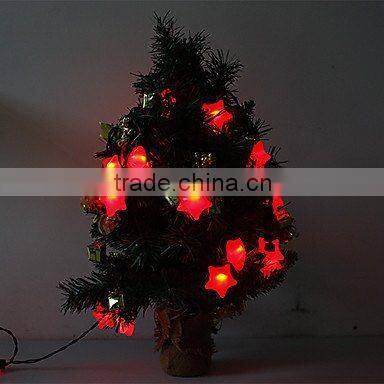 12W waterproof led big star string light for outdoor decoration