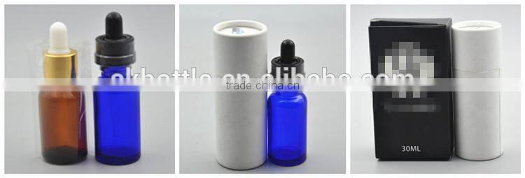 Beautiful 50ml cobalt blue glass jar for cosmetic