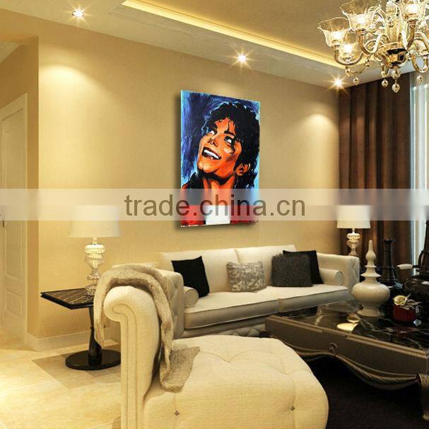 Famous portrait Michael Jackson wood decoration