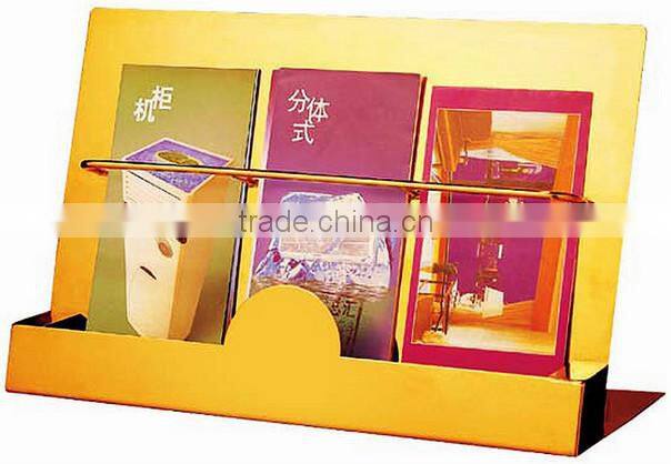 Folding bookshelf/ brocher rack/ magzaine rack for sale