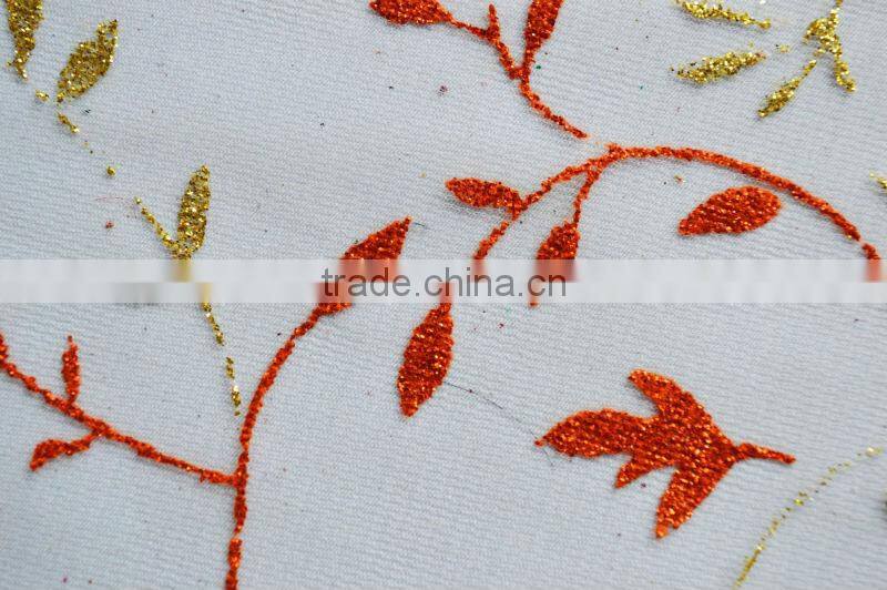 Tulle Metallic Fabric Heart Design for Dress