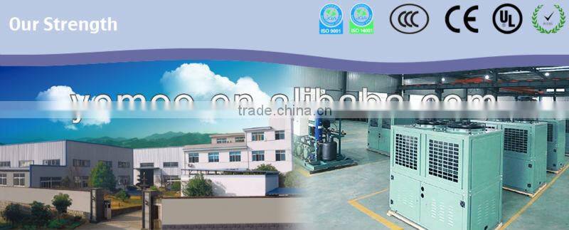 Portable fin type condenser plate type condenser for cold room condening unit