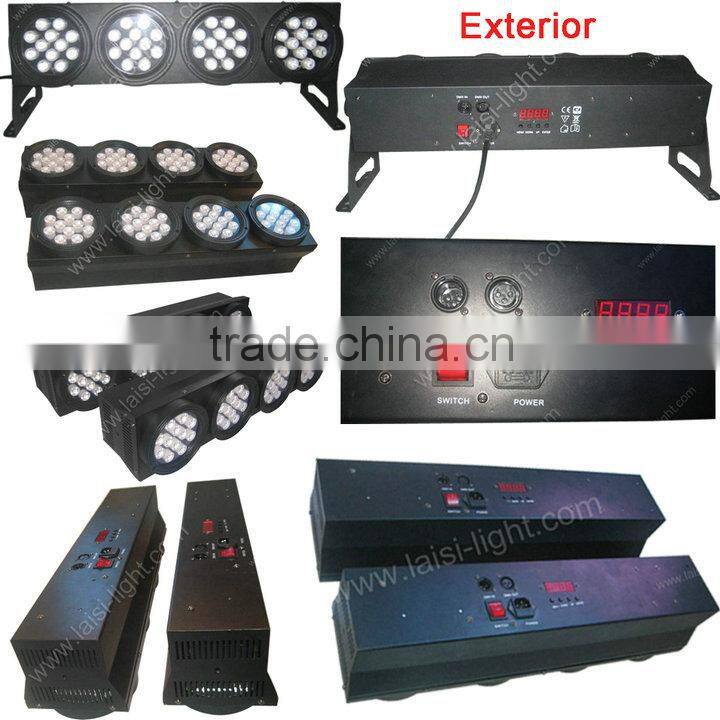 LED Audience blinder lights 3W*48pcs 4 eyes long shape blinder light