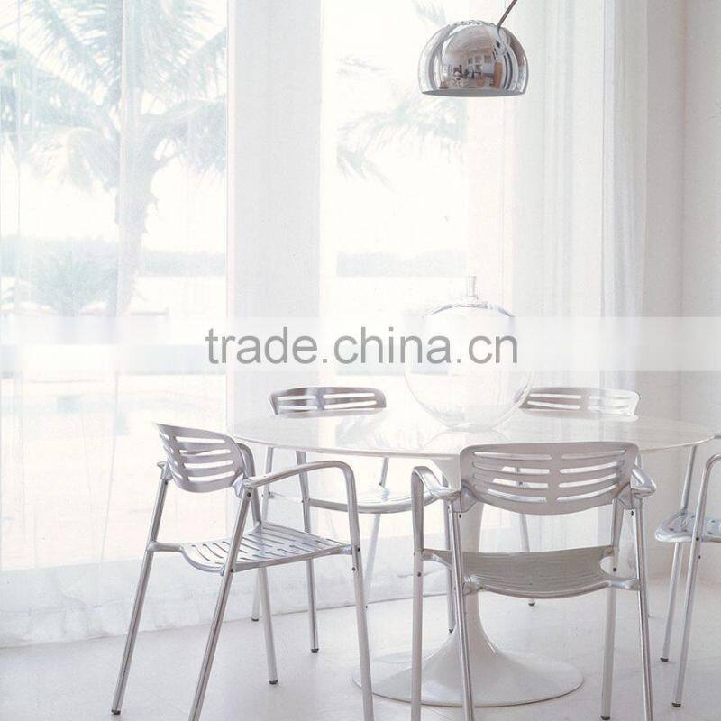 Round Coffee Table, Cafe Table, White Coffee Table CT-605F