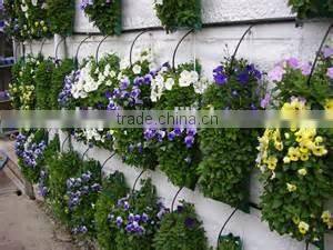 Plastic Vertical Wall Planter, Durable Hanging Wall Planter Bags,Hanging Wall Grow Bags With Pocket For Herb/Flower