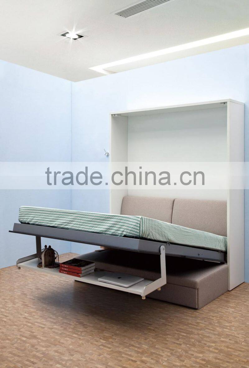 modern multiple function wall bed folding bed with hutches