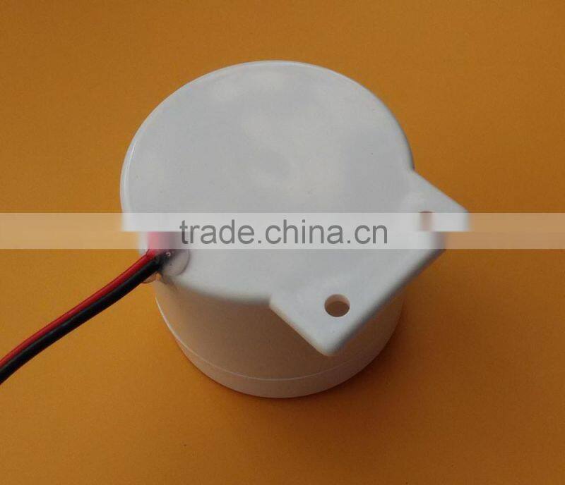 DC 12V 24V white piezo buzzer,110dB,best price