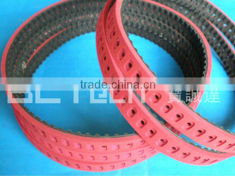 Special timing belt for packing machine