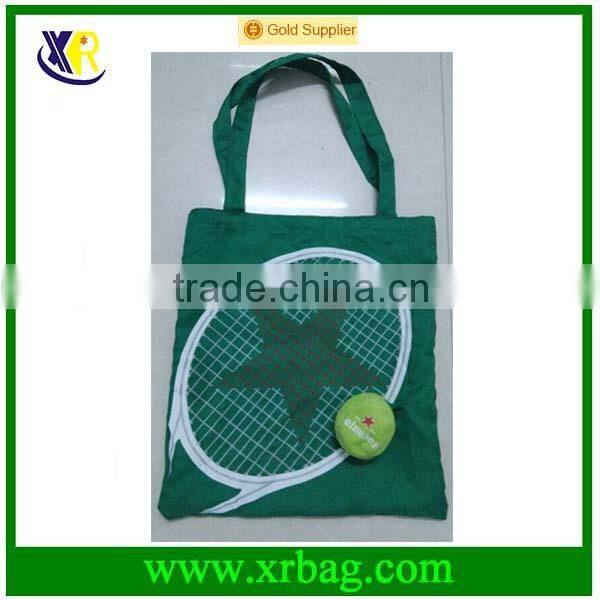 fashion eco green cotton tote shopping bag