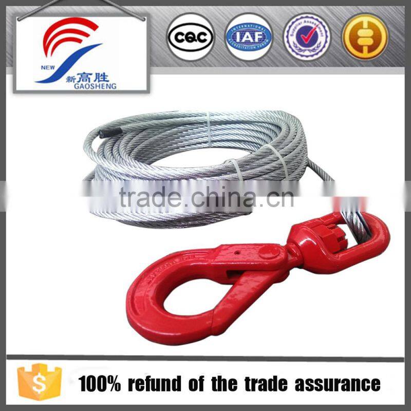 Lifesaving safety steel wire rope
