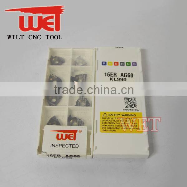 cnc lathe metal processing Stainless steel insert Threading Insert
