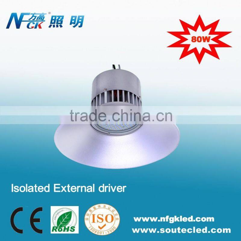 SMD 80W High Bay LED Light LED High Bay Light manufacturer