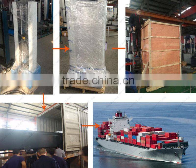 XHW series tubular materials ring stiffness testing machine 20kn tenson brand pipe press/compression testing machine