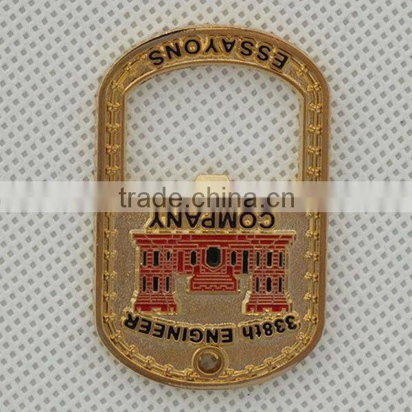 SM-LO010 metal military souvenir bottle opener custom shape
