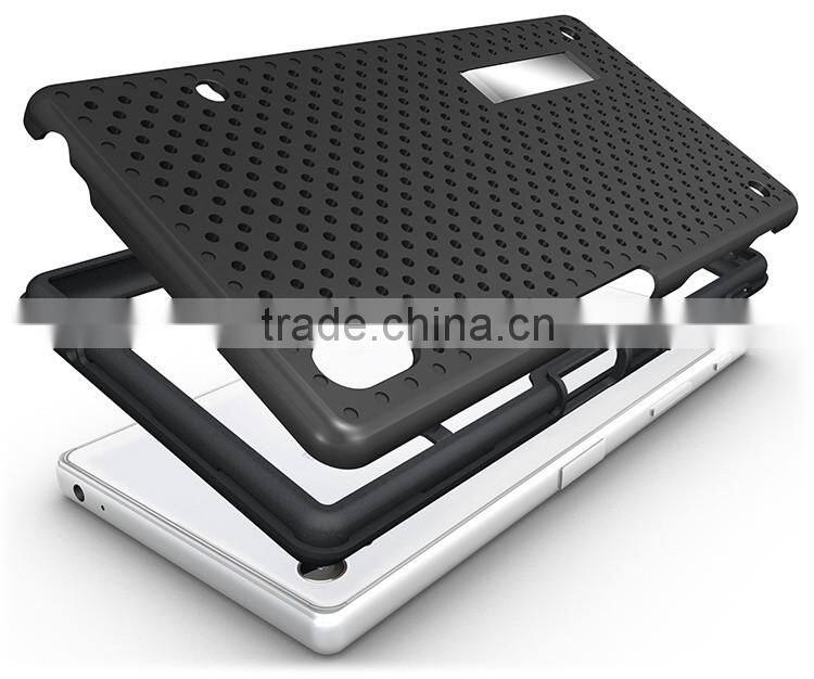 High Quality Hybrid Armor Case Heavy Duty Case For Iphone 6 With Heat Radiation Function